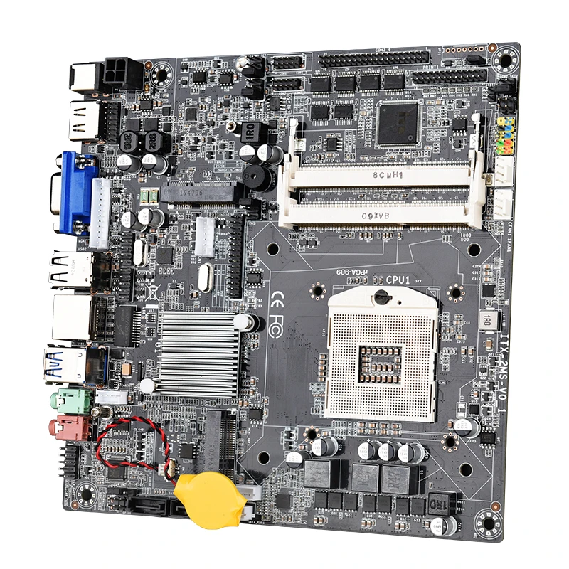 

pga988 itx mother board HM65 dual slots RAM DDR3 motherboard support 16GB