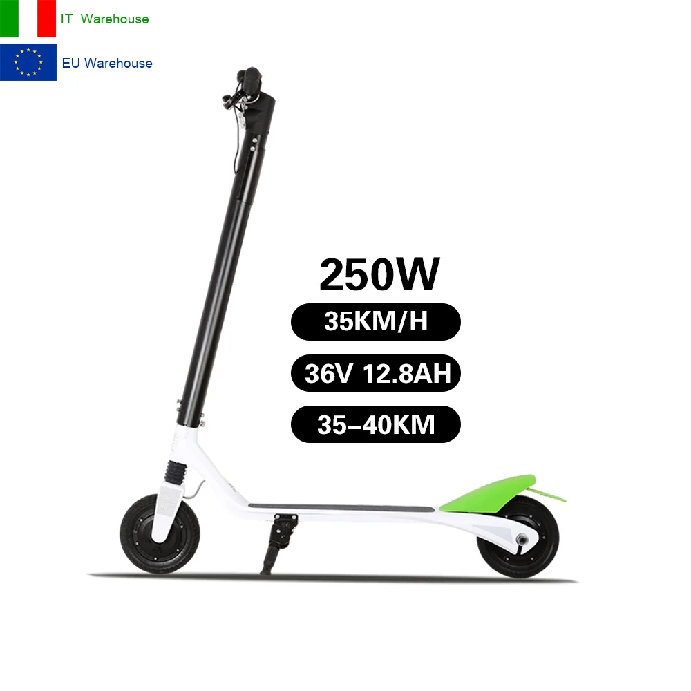 

App Electric Scooter 250w 36v 12.8ah Front Drive Electric Scooter Powerful Adult European Warehouse Two Wheel Electric Scooter