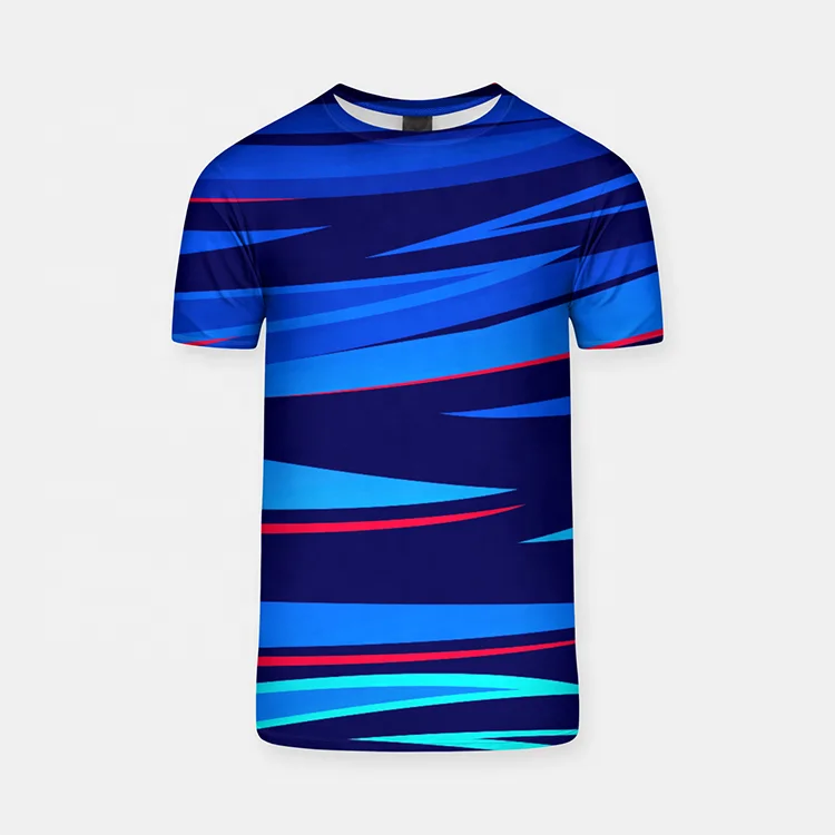 

100% Polyester sublimation Design Moisture wicking Sport T-Shirt