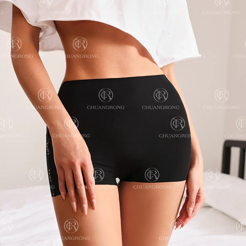 

High Quality Underpants Short Skin-friendly Boyshort Panties Laser Cut Letter Women Boyshorts, Multi color