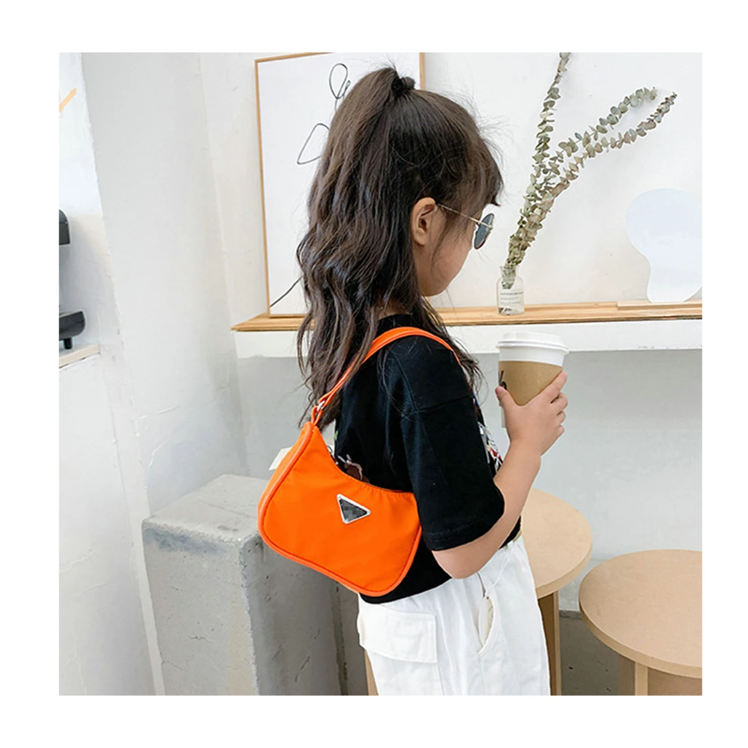 

Nylon Baby Mini Handbags Fashion Kid Purses And Handbags Little Girls Tote Luxury Bags Women Handbags Ladies