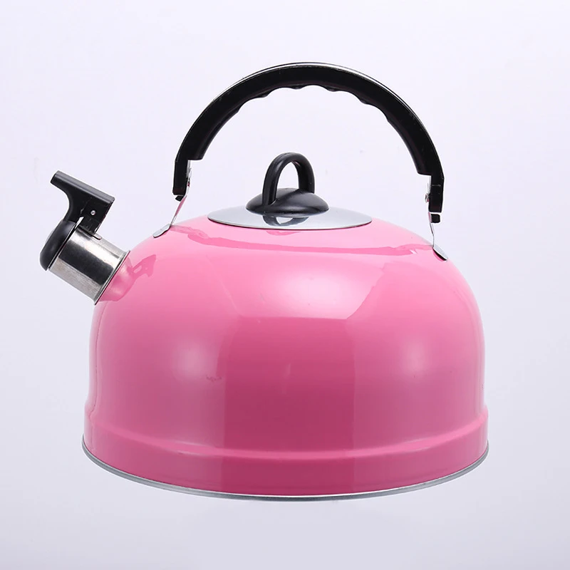

Stainless steel water tea coffee kettles whistling kettle 3L 4L 5L kettle, Red, purple, pink and blue