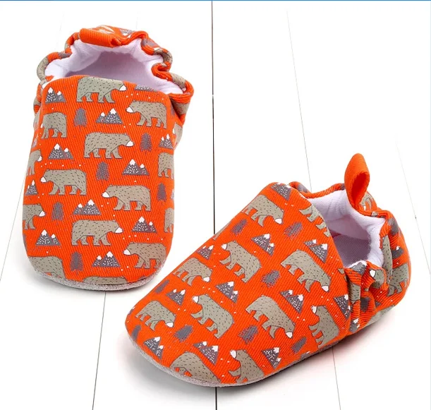 
Boy Soft Sole cotton Infant Prewalker Crib Shoes for babys 