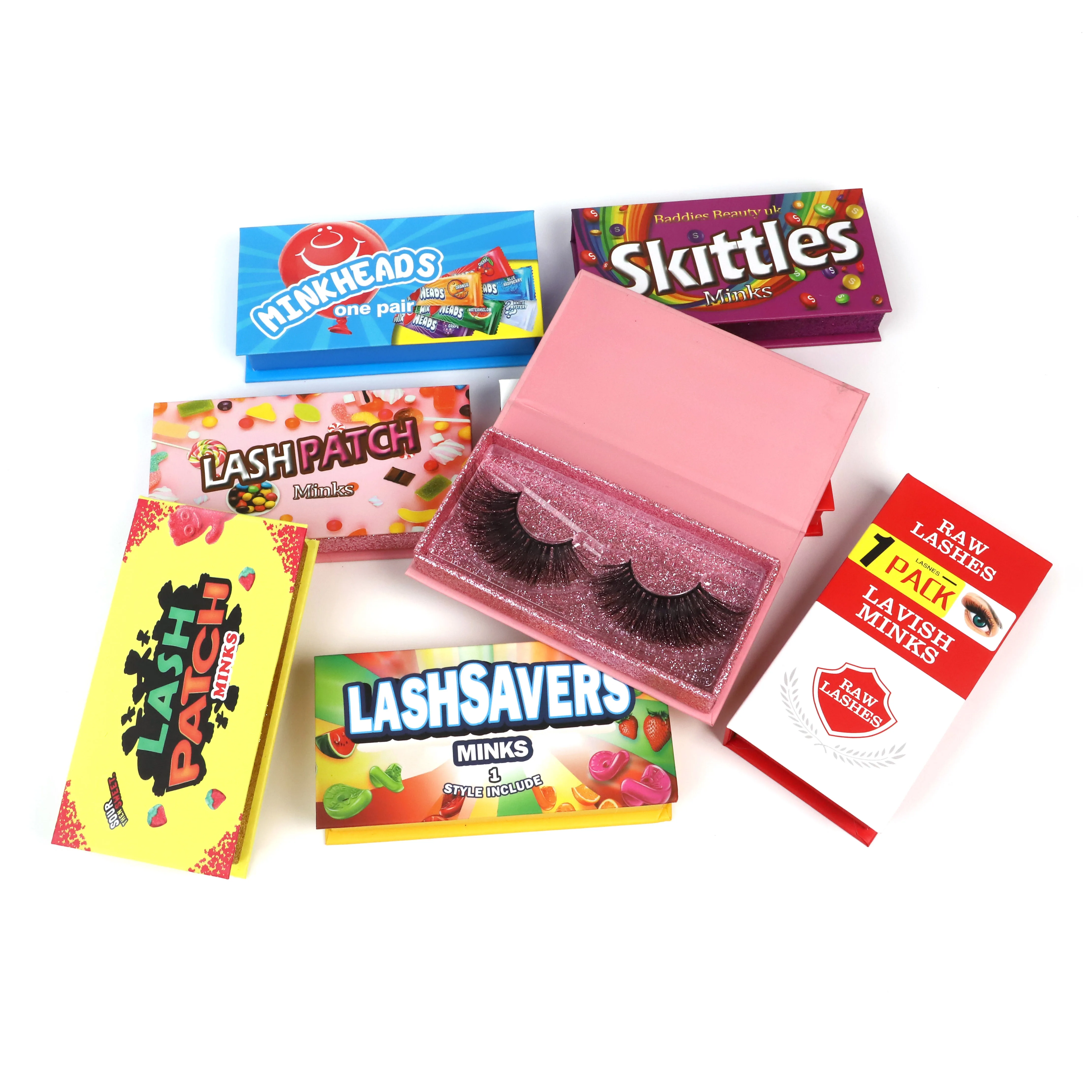 

wholesale 3D new luxury style eyelash cruelty free with new custom box