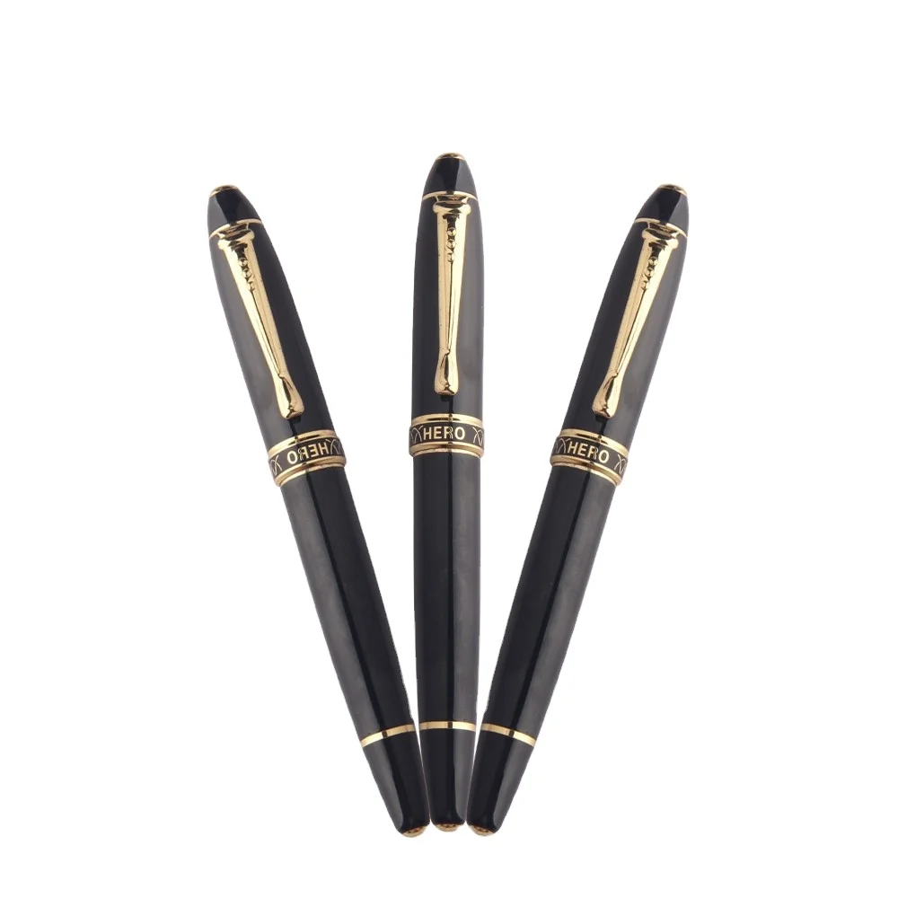 Heavy metal fountain pen with good quality and good price