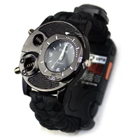 

2020 New Products Outdoor Equipment Military Survival Sport Men Watch, Outdoor Survival Outdoor Tactical Army Paracord Watch/