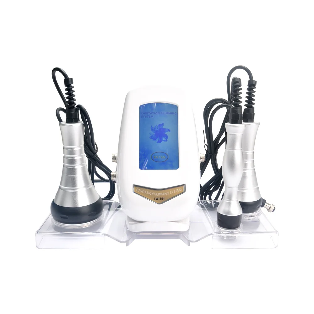 

40k ultrasonic cavitation reduce belly fat machine best machine to lose weight at home, White