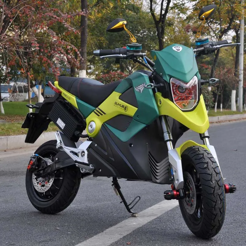 

Two Seats Long Range 100KM 5000W 3000W Electric Motorcycle E Scooter Adult Moto