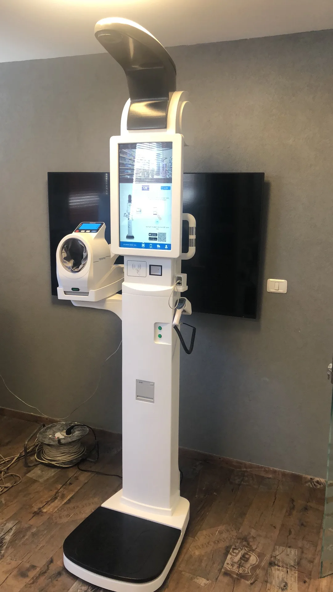 Medical Measuring Height Weight Bmi Bp Bt Blood Pressure Touch Screen