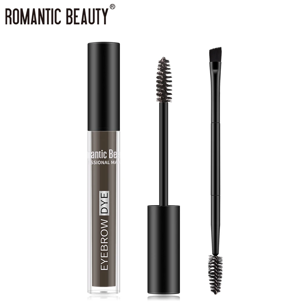 

ROMANTIC BEAUTY long lasting eyebrow pencil and waterproof eyebrow cream for Halloween party, 6 colors