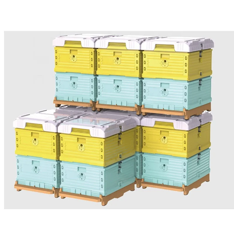 
Plastic bee hives double layers Langstroth beehive plastic Langstroth hive 
