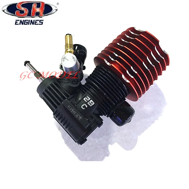 

RC Car Buggy Monster Truggy Nitro Engine Taiwan Imports SH-28XM Engine M28-P8 4.57CC Pull Starter