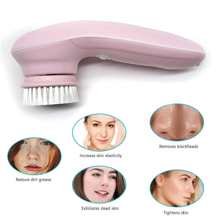 3 In 1 Multifunctional Usb Rechargeable Electric Dry Brushing Body ...