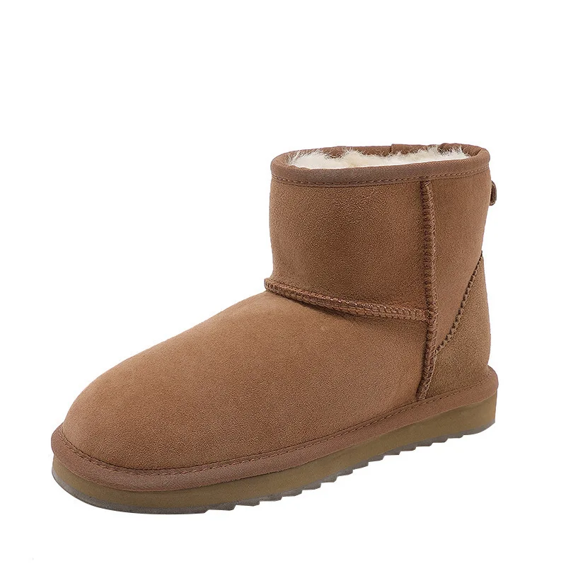 

Top Grade Australia Merino 100% Sheepskin Fur Comfortable Neumel Snow Boots For Women/men/kids