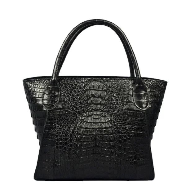 

crocodile tote bags women leather bag exotic skin collection bags manufacturer