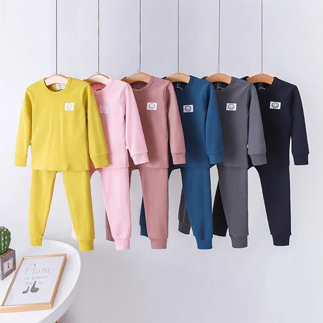 

Kids Winter Clothes Thermal Pyjamas Set Baby Boys' Boutique Sleep Wear Clothing Sets Kids Pajamas Children Cartoon Clothes, Picture