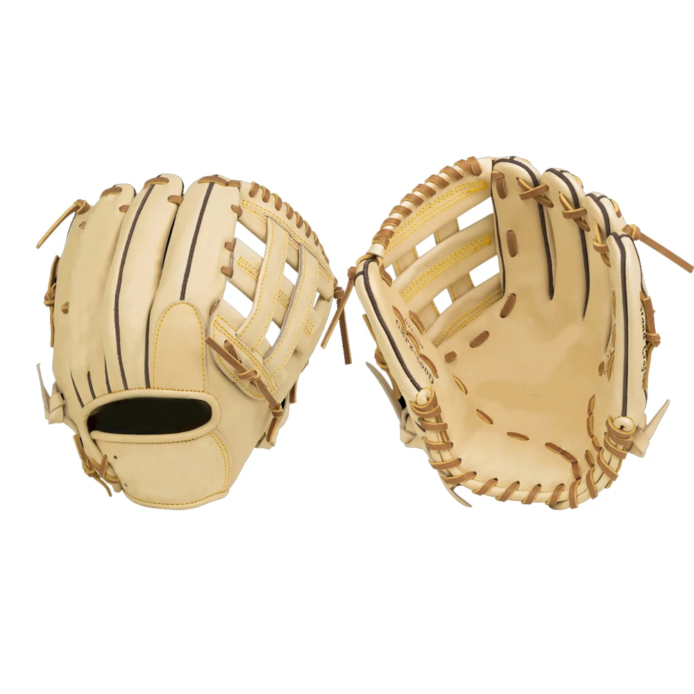 

Personalized baseball gloves kip / Pro blonde baseball gloves outfield /Durable baseball gloves, Custom