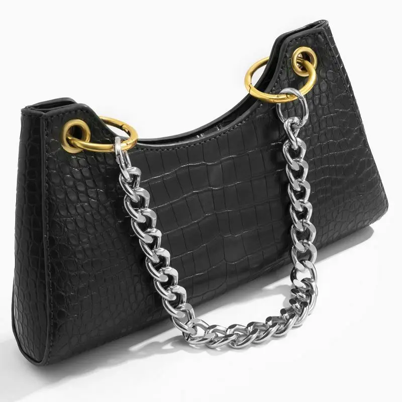 

Newest Trendy Rhombic Crossbody Channel Transparent Side Bags Stars Print For Girls Shoulder Chain