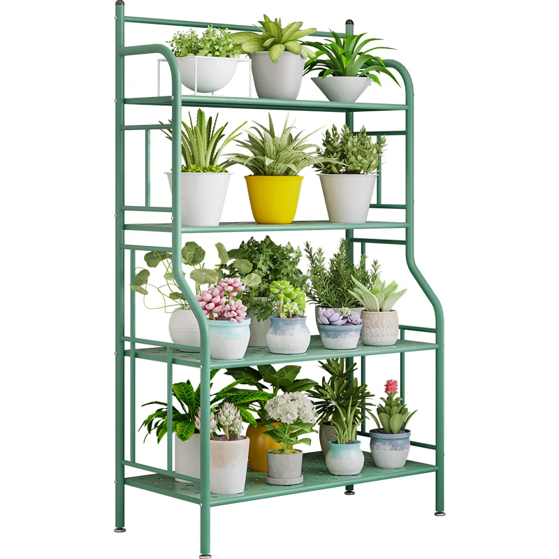 

Stand Gardening supplies metal Flower Pot Rack Storage shelf 3 Tier Plant Stand storage metal flower display rack