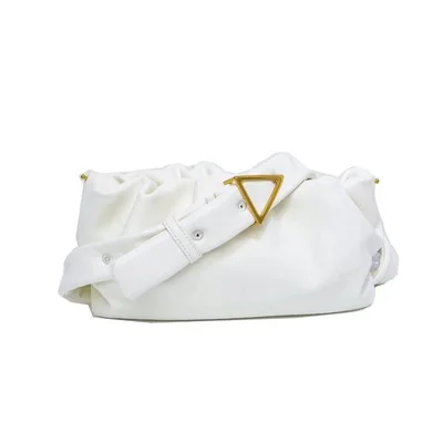 

Wholesale 2021 Fashion Women Pleated Cloud Bag Ladies Armpit Hand Bags Pu Leather Purse And Handbag, As picture or customized color