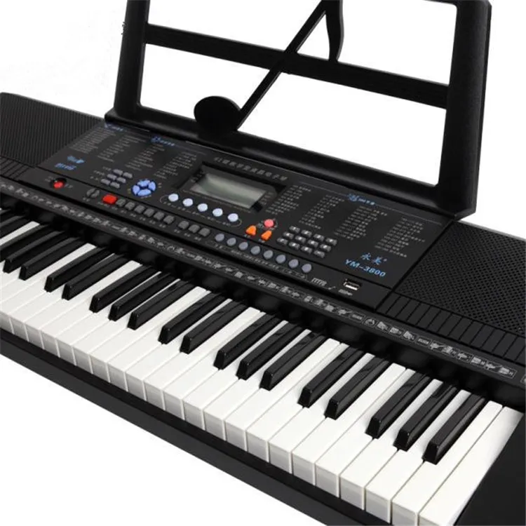 YM-3800 Keyboard 61Keys Electronic Piano for Kids Beginners Keyboard Instrument