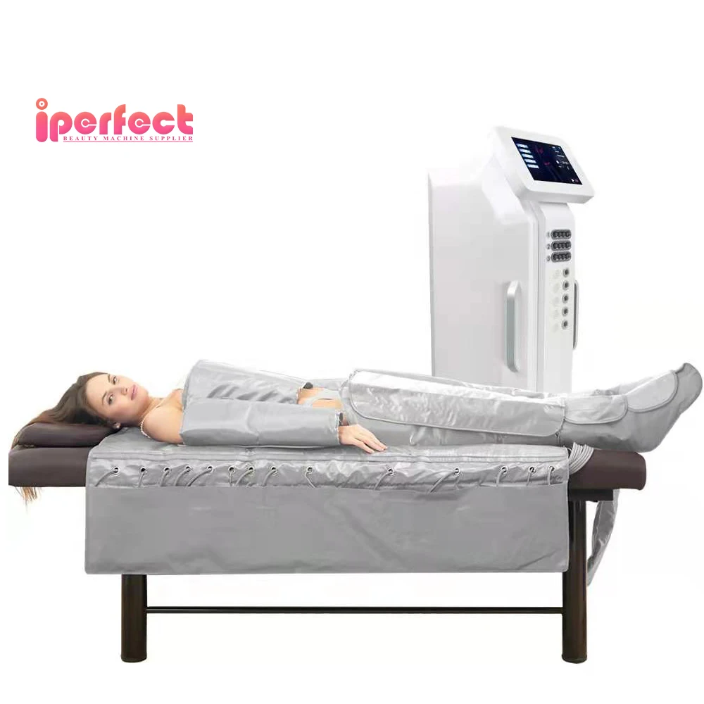 

Professional Pressotherapy 3 In 1 Lymphatic Drainage Air Pressure Suit EMS Infrared Therapy Weight Loss Pressotherapy Machine
