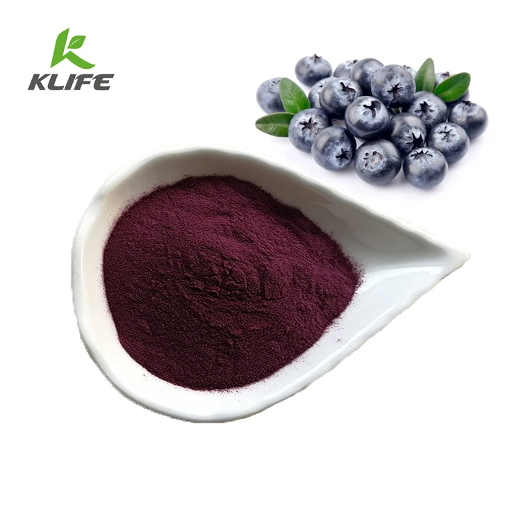 
Pure Blueberry extract powder with good water solubility 