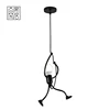High quality modern creative cute iron personalized SIMS man led pendant light