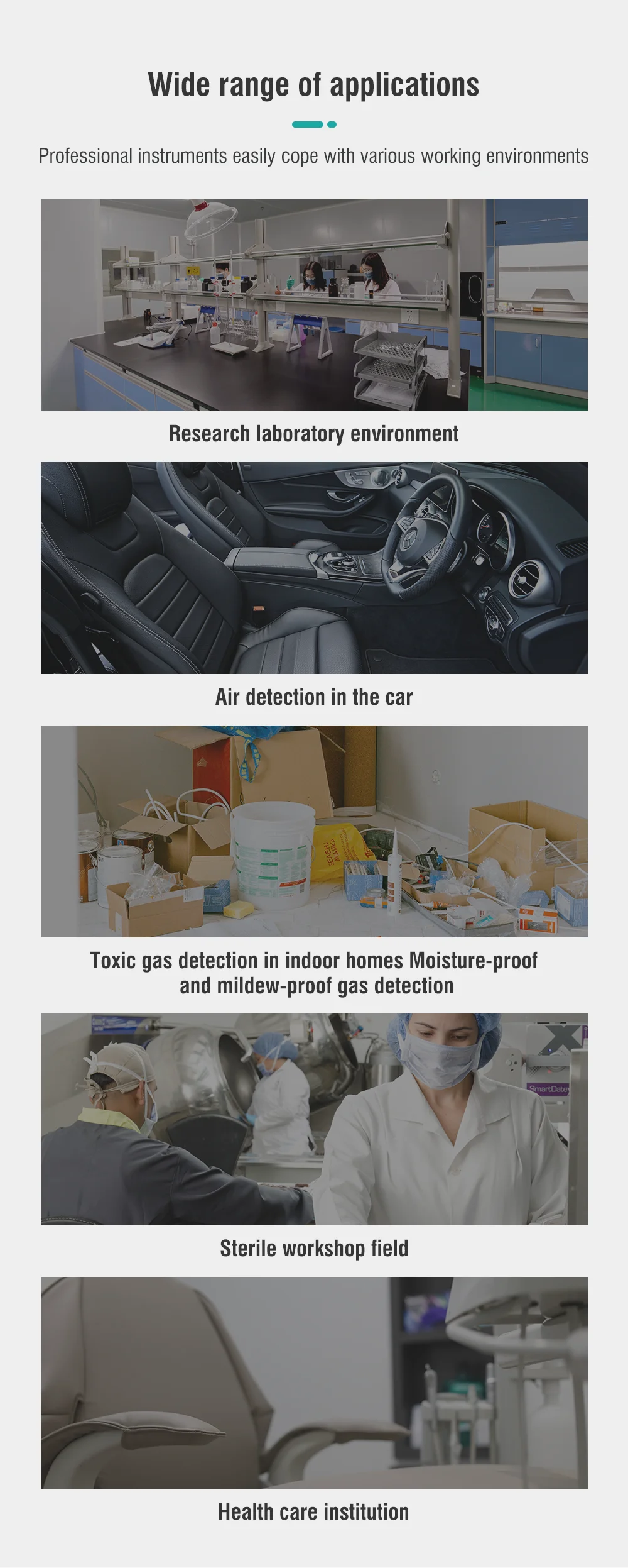 图片关键词 CEM DT-9851M Professional 2.83L/min flow 0.3,2.5,,10um  Air Quality Tester