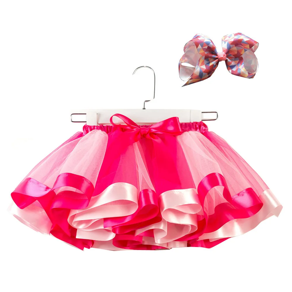 

Unicorn Princess Tutu Skirt Baby Girls Summer Clothes Rainbow Kids Party Tutu for Girl Skirts Children Colorful Mini Pettiskirt, Multi-color