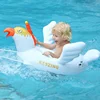 Swimming Water Funny toys inflatable water floating bed Baby Kid Eagle Shaped Pool Float Seat