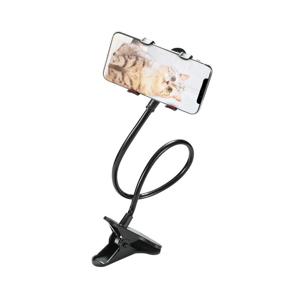

Free Shipping 1 Sample OK RAXFLY Flexible Lazy Cell Phone Support Stand / Gooseneck Mobile Phone Holder
