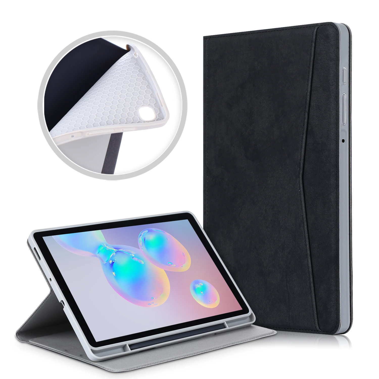 

PU leather+TPU soft case for Samsung Galaxy Tab S6 Lite 10.4 inch 2020 P610 tablet case, Multi colors