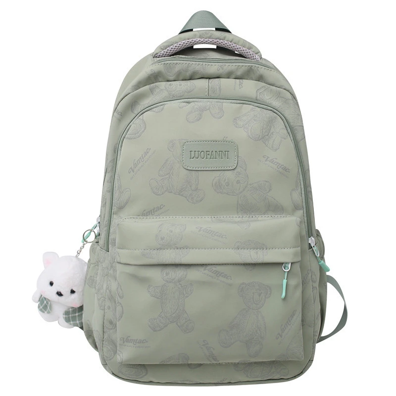 Schoolbag Student Korean Style Travel Backpack Ins Large Capacity Computer Backpack One Piece Dropshipping 1682