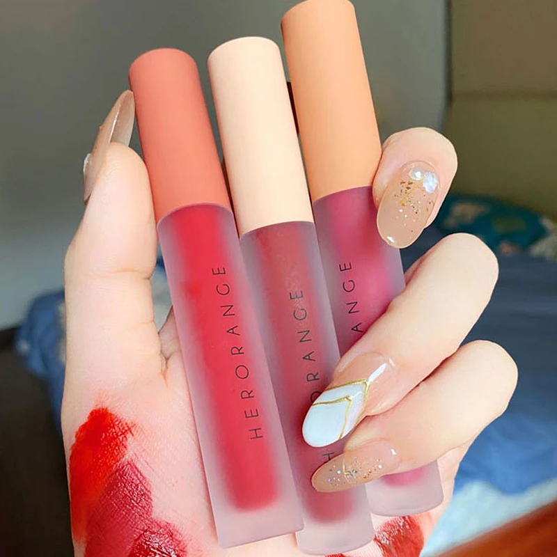 

Hot Hot 6 Colors Liquid Lipstick Set High Pigment Lipstick Not Stick Cup Lip glaze