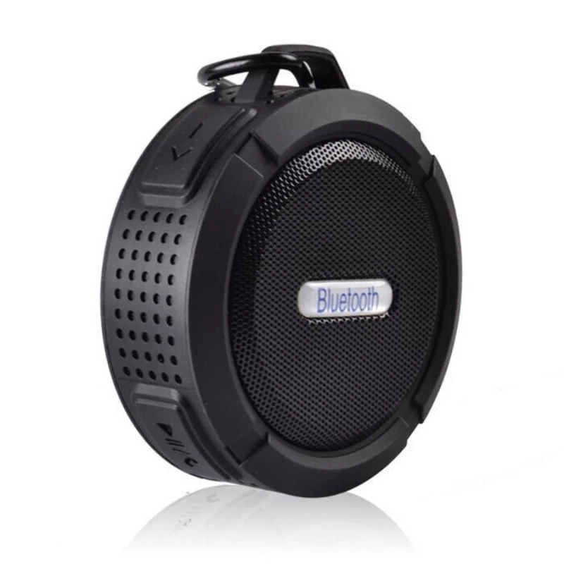C6 Portable Wireless Bluetooth Speaker With Calls Handsfree and Suction Cup Waterproof Shower Mini outdoor Plastic Speaker - ANKUX.COM