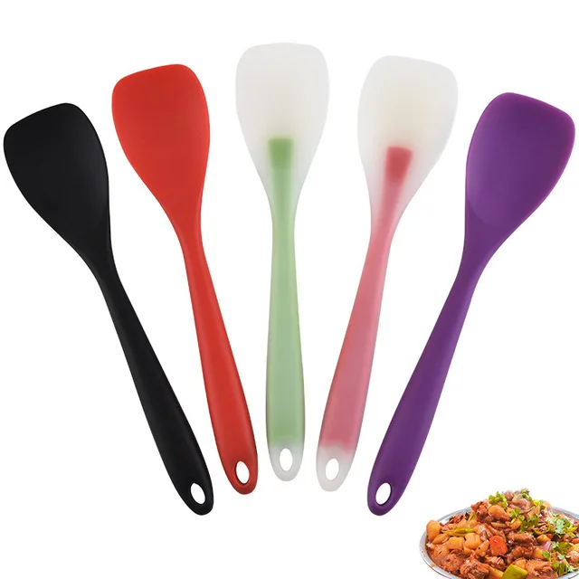 

Amazon Hot Sale Food Grade Kitchen Cooking Utensils Silicone Turner ECO-friendly Kitchen Utensils Turner Easy Clean