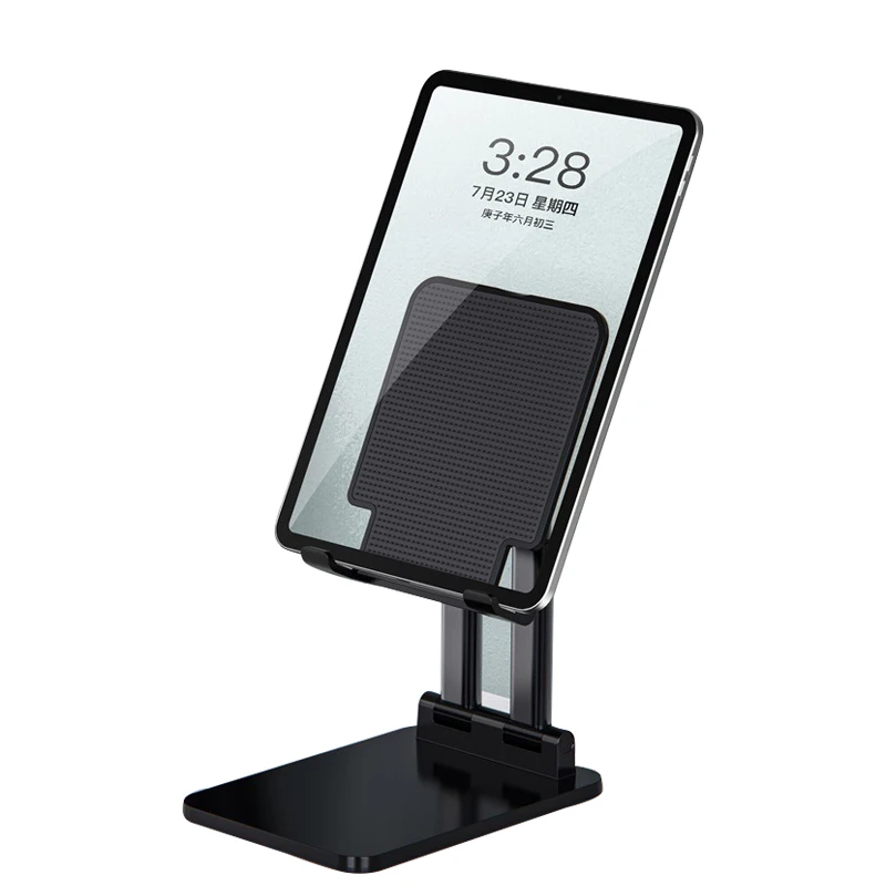 

Stand case For Ipad Aluminum fold and retractable Adjustable Cell Phone Tablet Stand Desktop Stand Mobile phone holder