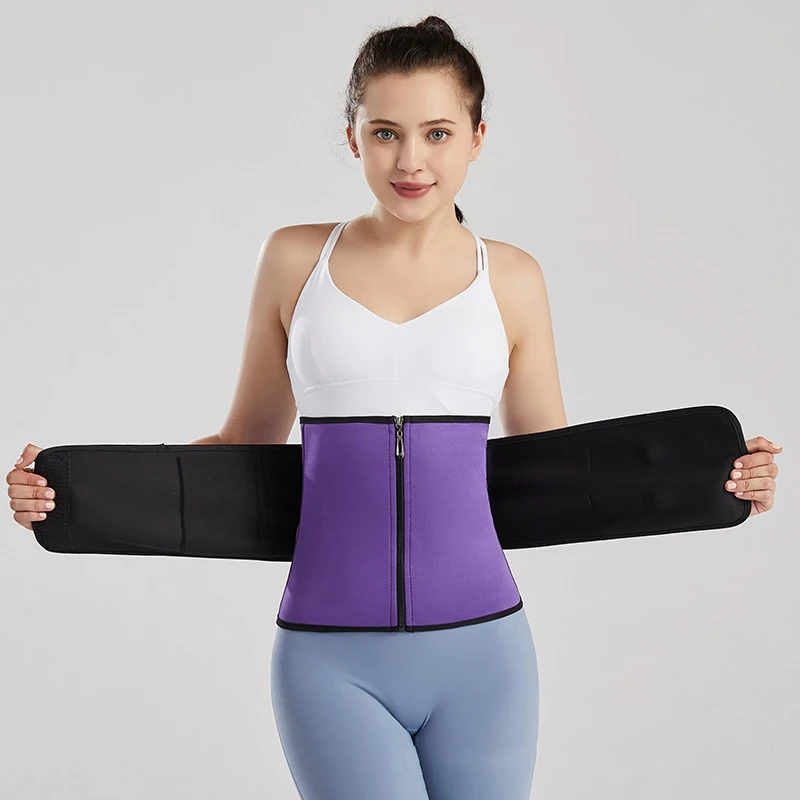 

sport ware waist slimming belt gym training waist support elastic band back body protecting waist support belt wrap sweat, 13 colors