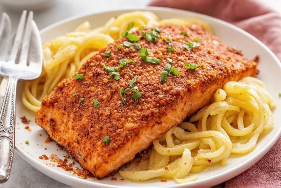 Maple Mustard Salmon Rub