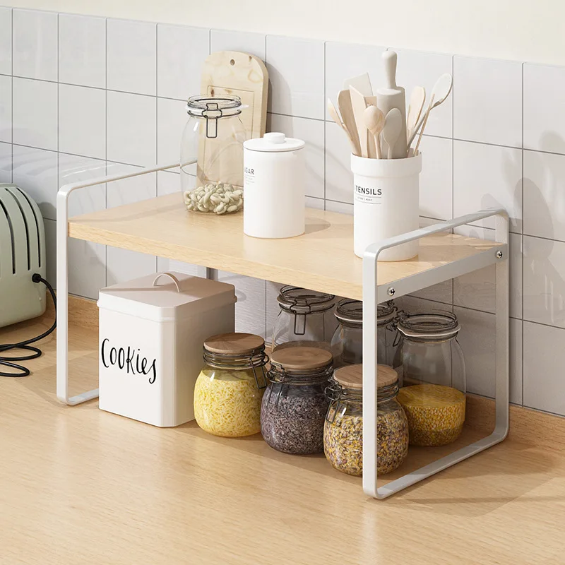 

Multi Function Household Storage Rack Kitchen Rack Shelf Cupboard Desk Perfume Organizer Vegetable And Fruit Storage Rack