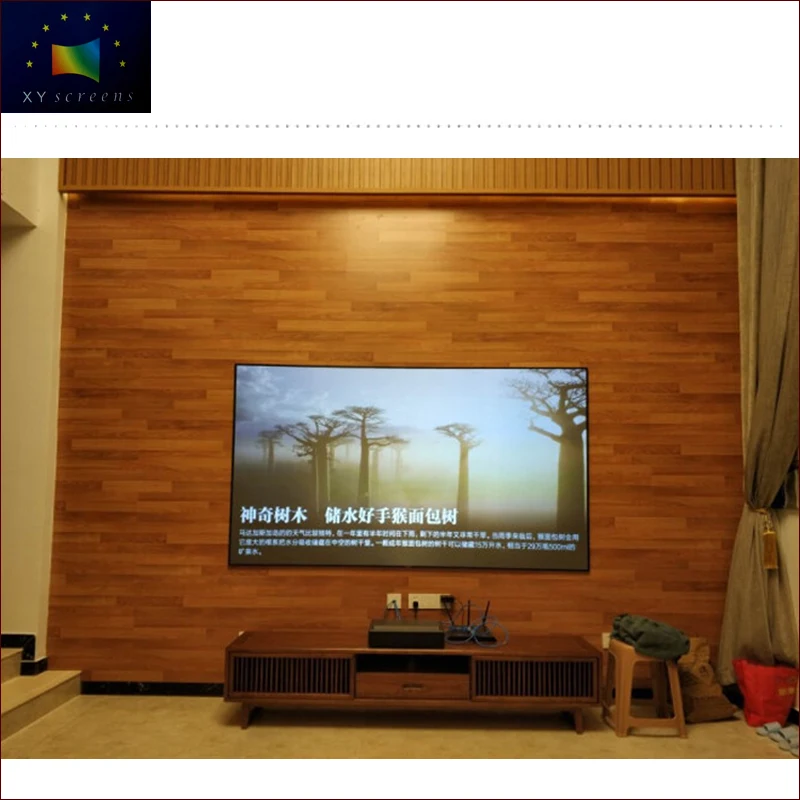 

XYScreen 4K Home Theater ALR UST PET Projection Screen with 12mm Narrow Frame