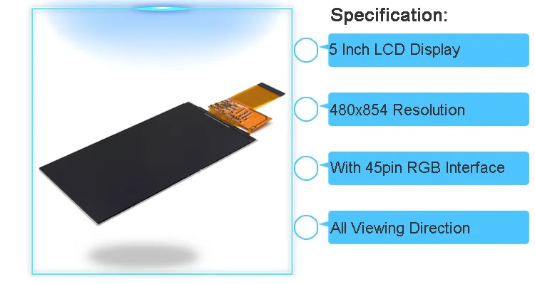5 IPS LCD module