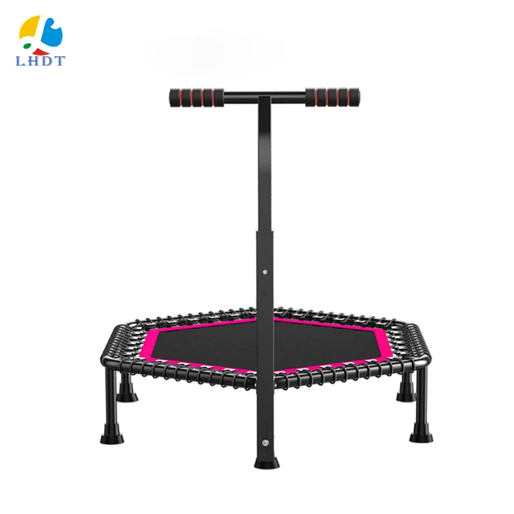 

Outdoor Trampoline Jumping Trampolines For Kids Bounce for Black Fitness Equipment General Hexagon Frame, Customized color