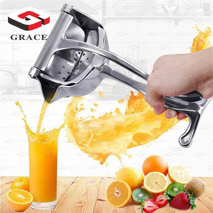 

Multifunctional Manual Orange juicer lemon pomegranate juice squeezer pressure Fruit juicer Press Household, Silver