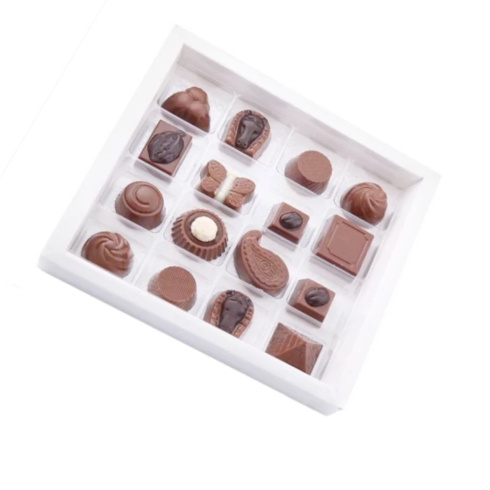 

Custom Quality Clear PET plastic chocolate packaging blister tray