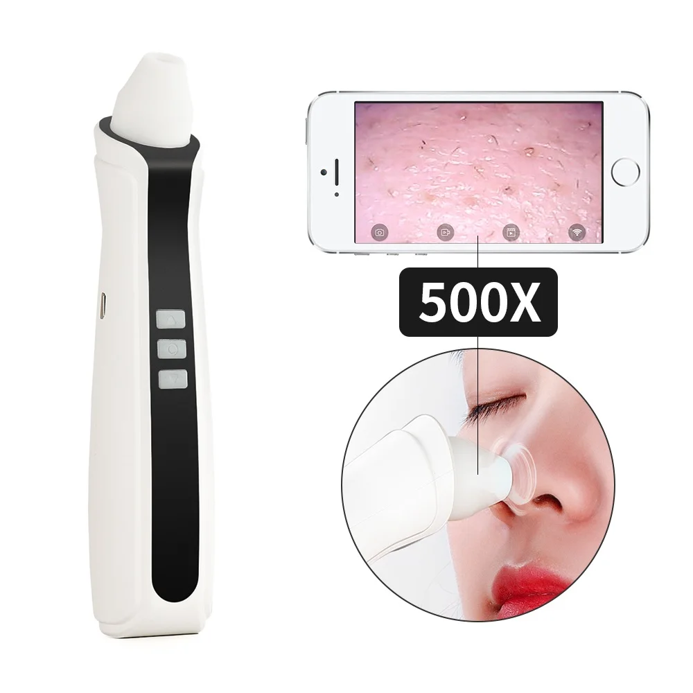 

JOSUNN 2021 Popular WIFI Visual Electric Beauty Device Comedone Acne Vacuum Extractor Facial Nose Pore Suction Blackhead Remover