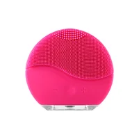 

2019 Best personal wireless Charging face scrub facial cleanser makeup brush cleaner