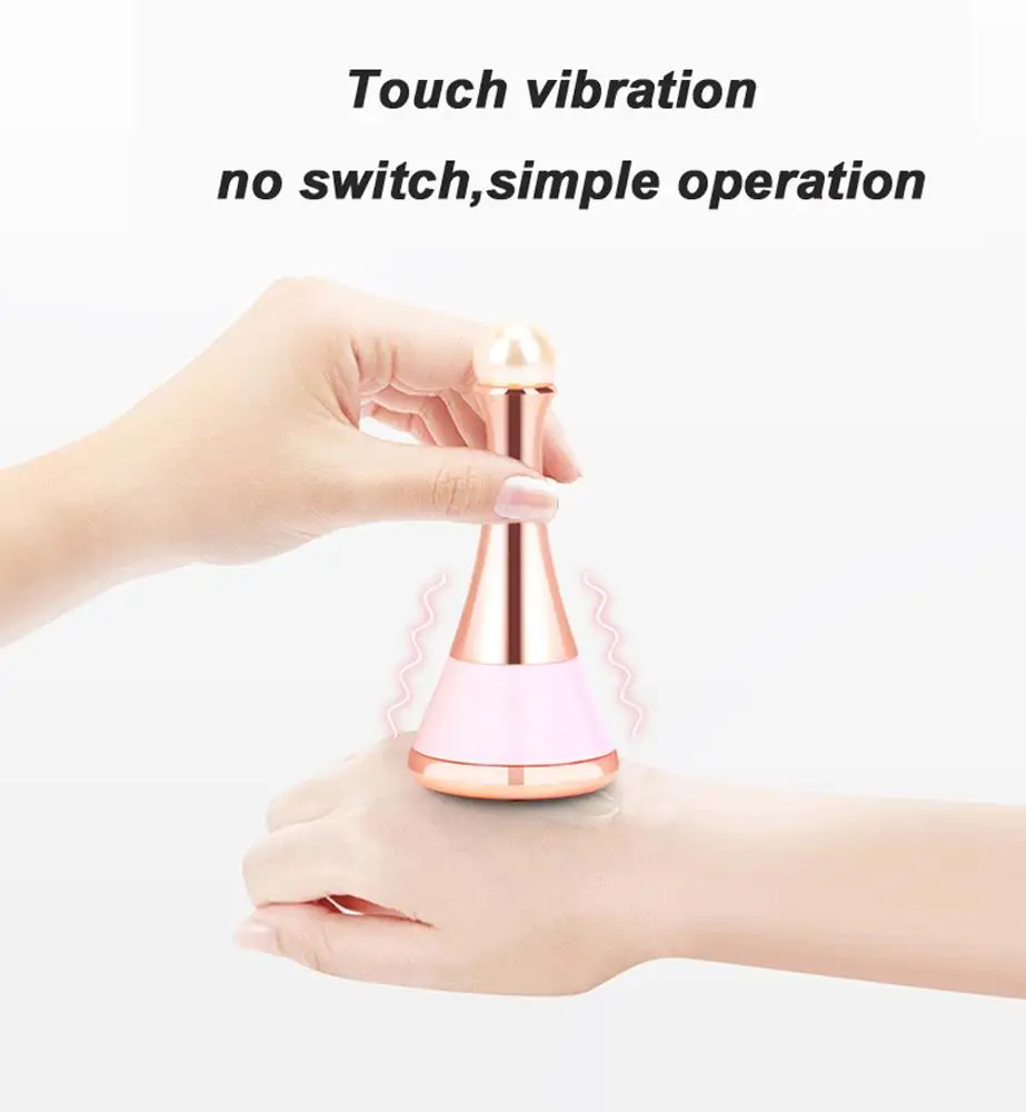 
Hot Amazon 3D Magnetic Face Roller Massager 360 Dregrees Facial Lifting Slimming bar tool LED red light 