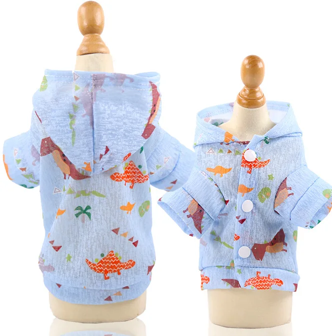 

Drop shipping pet clothing summer shirt dog pet clothing/hoodies pet sun-protective clothing, 9colors